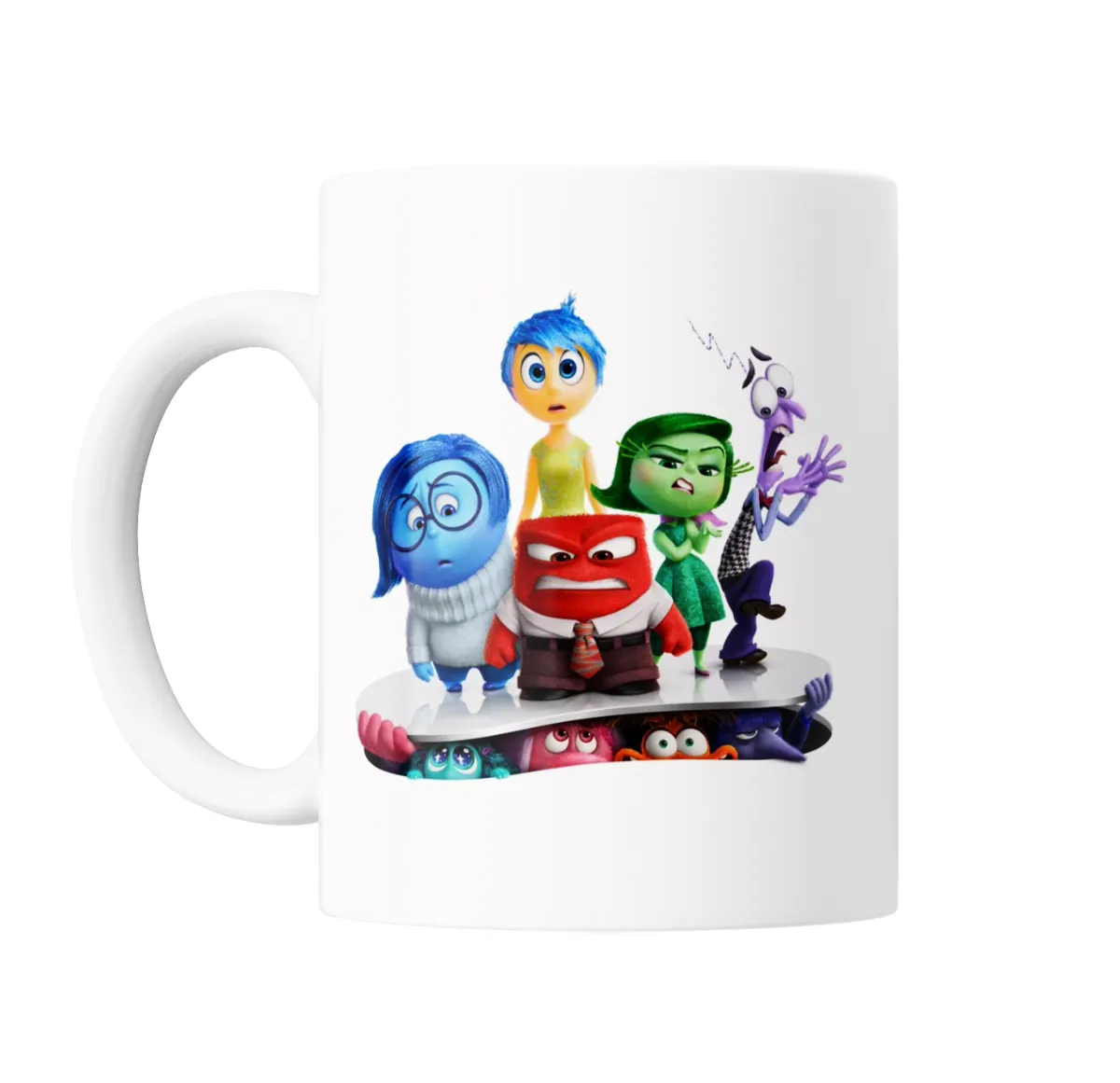 Taza de Cerámica Intensamente Alegría Tristeza Ira Miedo Asco Ansiedad - vista 2