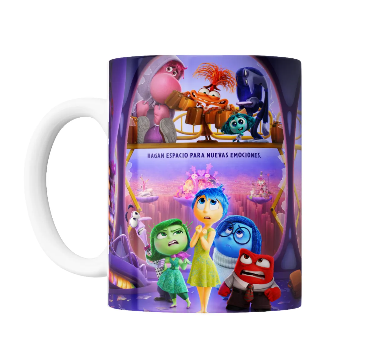 Taza de Cerámica Intensamente Hagan Espacio para Nuevas Emociones - vista 2