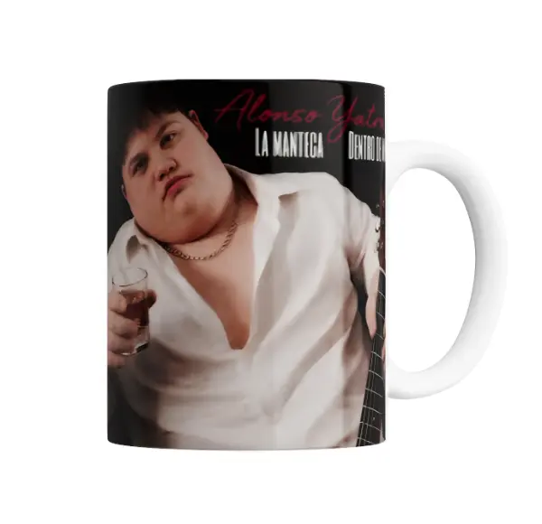 Taza de Cerámica Augusto Alonso La Manteca