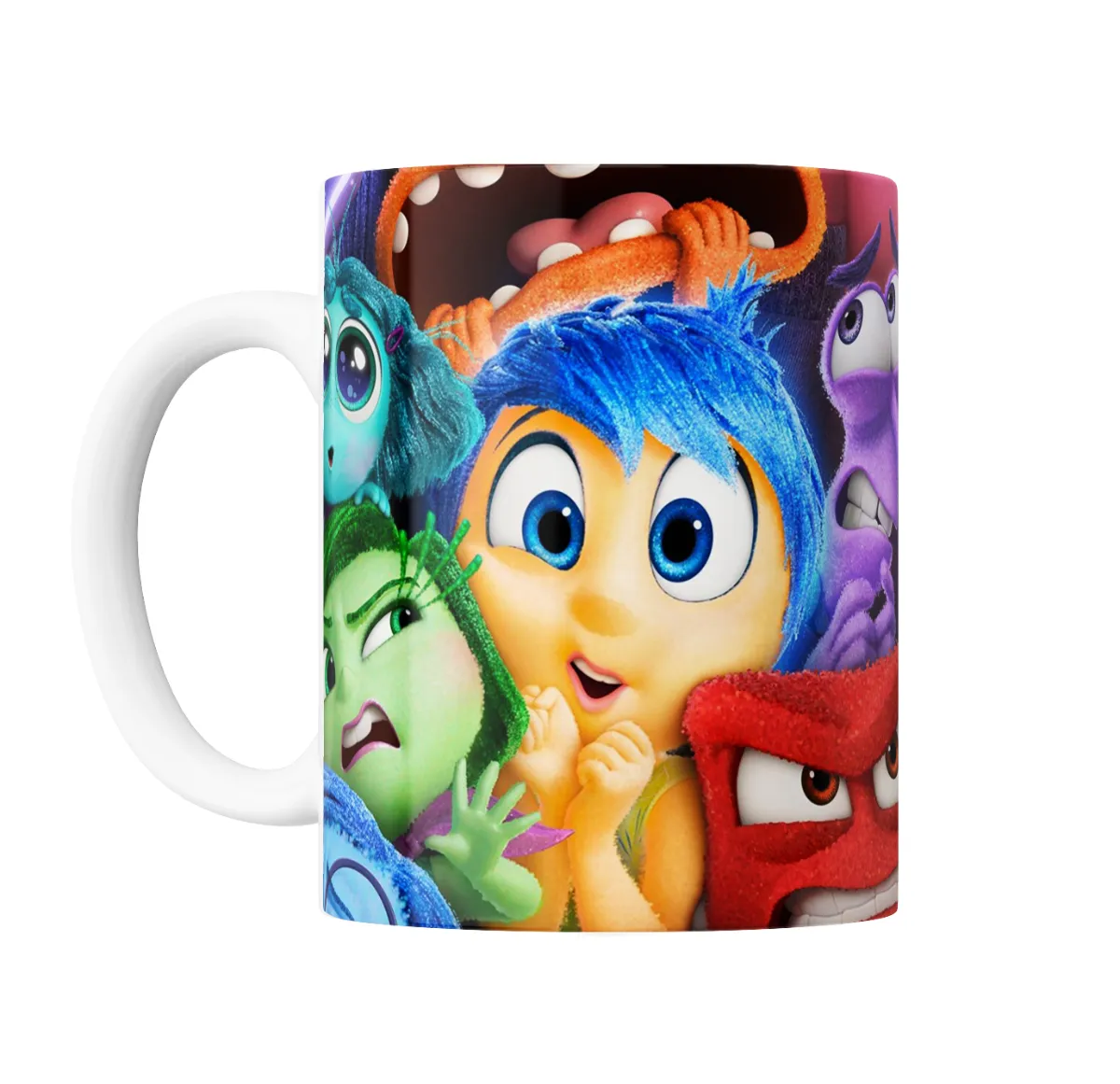 Taza de Cerámica Intensamente Alegría Tristeza Furia Asco Miedo Ansiedad - vista 2