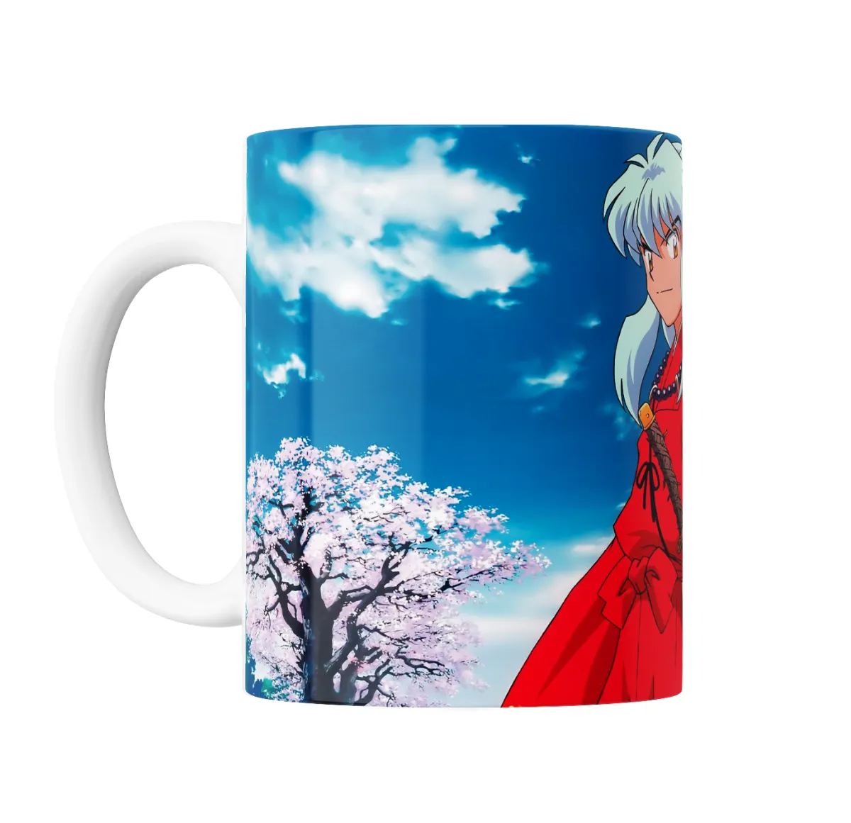 Taza de Cerámica Inuyasha Kagome y Inuyasha - vista 2