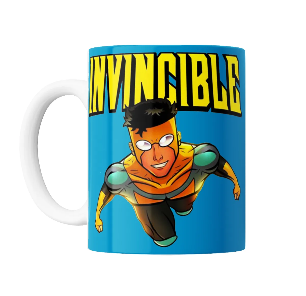 Taza de Cerámica Invincible Mark Grayson Volando - vista 2