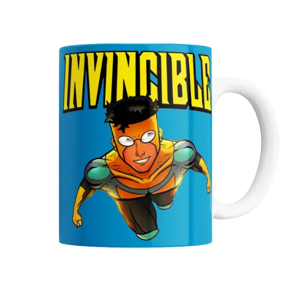 Taza de Cerámica Invincible Mark Grayson Volando