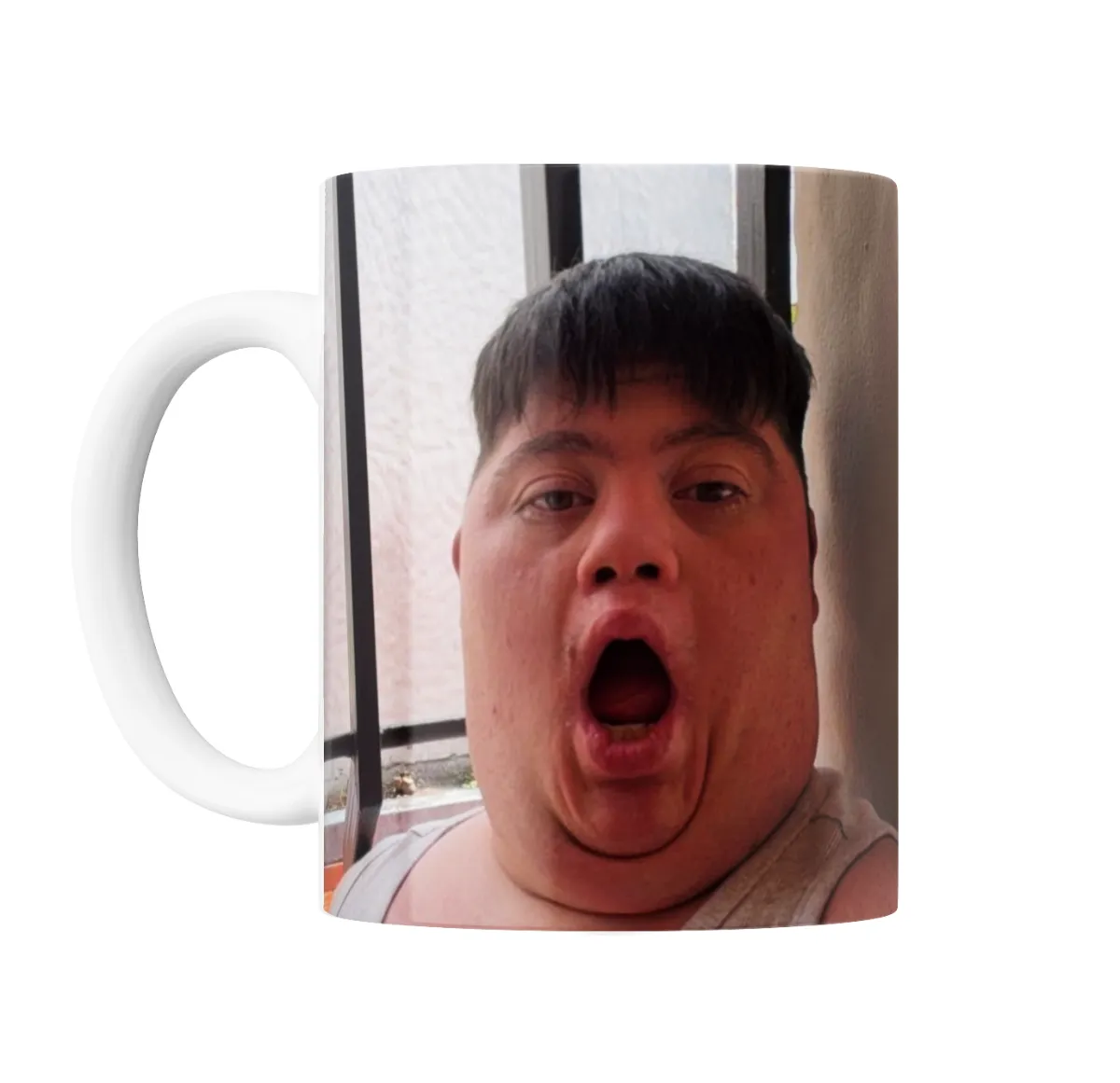 Taza de Cerámica Augusto Alonso Cara Sorprendida - vista 2