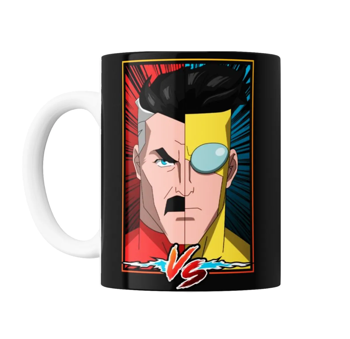 Taza de Cerámica Invincible Mark Grayson vs Omni-Man - vista 2