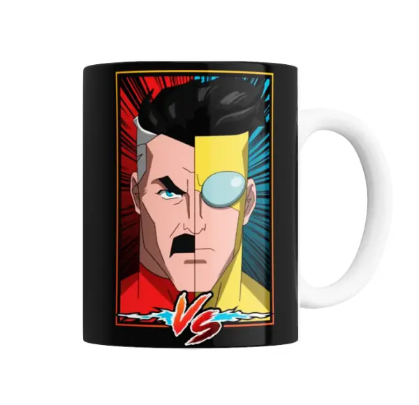 Taza de Cerámica Invincible Mark Grayson vs Omni-Man