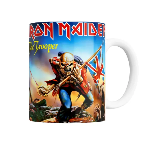 Taza de Cerámica Iron Maiden The Trooper