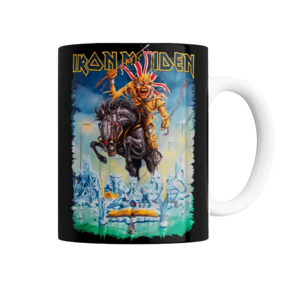 Taza de Cerámica Iron Maiden Eddie Caballo Fantasma