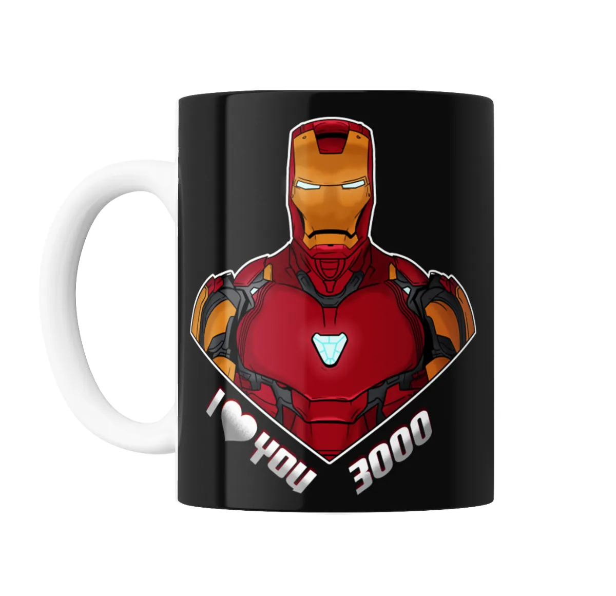 Taza de Cerámica Iron Man I Love You 3000 - vista 2
