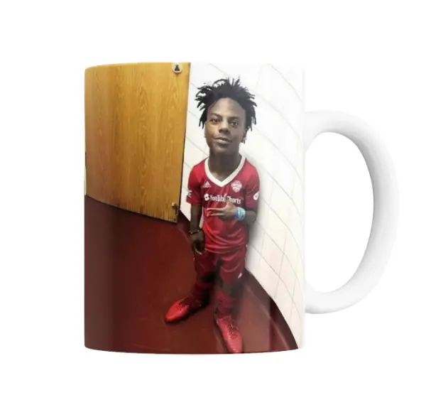 Taza de Cerámica IShowSpeed Camiseta Roja