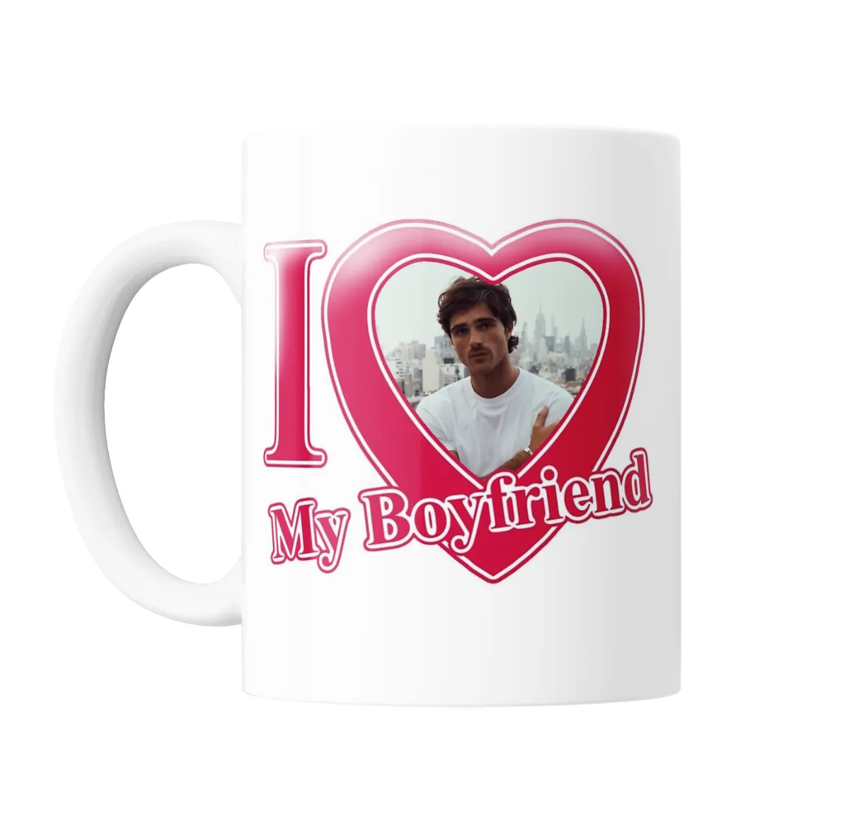 Taza de Cerámica Jacob Elordi I Love My Boyfriend - vista 2