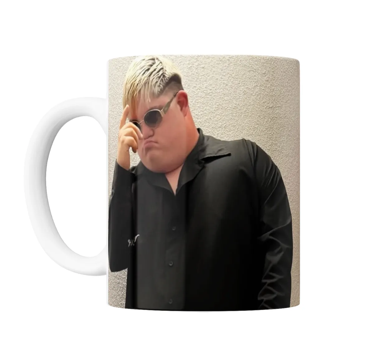 Taza de Cerámica Augusto Alonso Pose con Lentes - vista 2