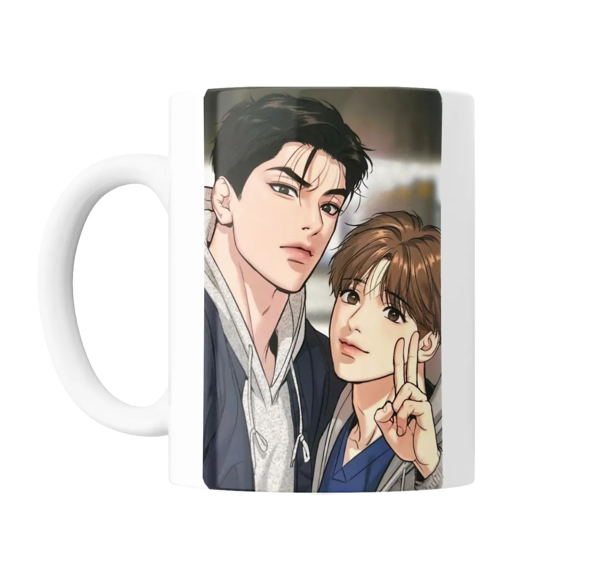 Taza de Cerámica Jinx Pareja Selfie - vista 2