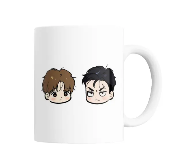 Taza de Cerámica Jinx Dos Personajes Chibi