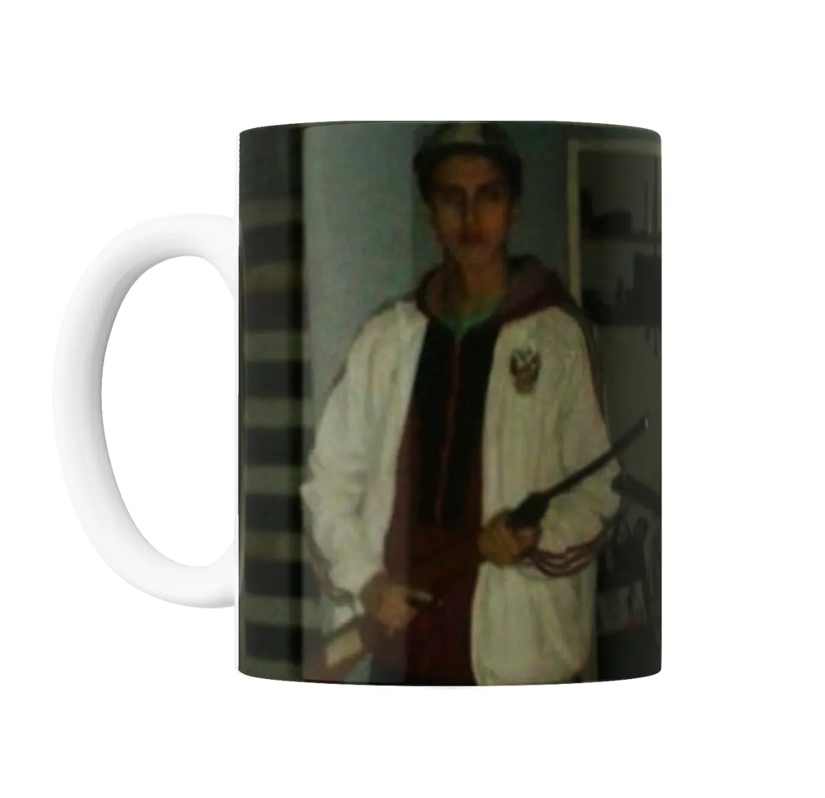Taza de Cerámica Joaco Lopez Campera Blanca - vista 2