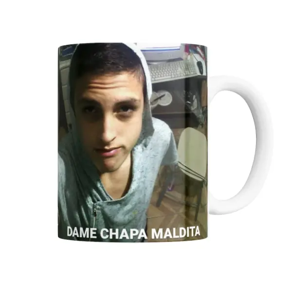 Taza de Cerámica Joaco Lopez Dame Chapa Maldita