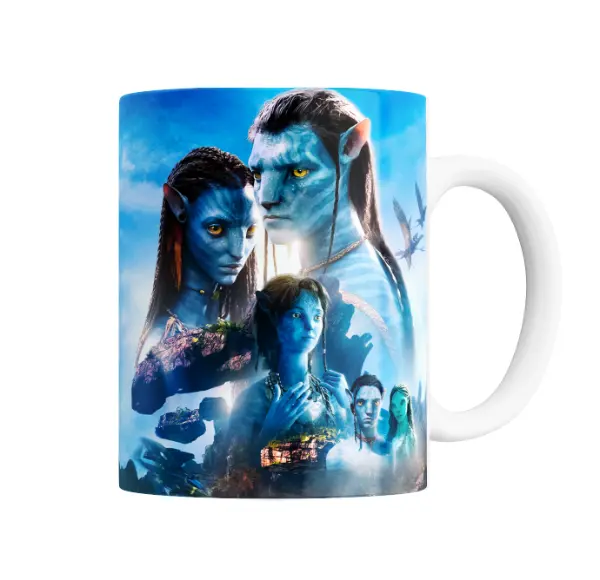 Taza de Cerámica Avatar El Camino del Agua Jake y Neytiri