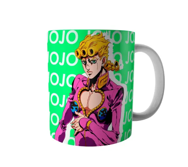 Taza de Cerámica JoJo Bizarre Adventure Giovanna Giorno