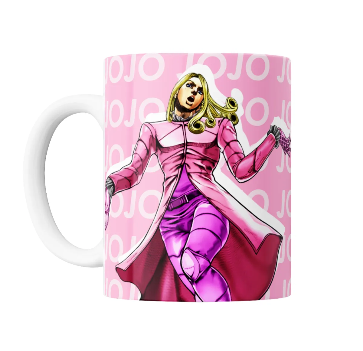 Taza de Cerámica JoJo Bizarre Adventure Funny Valentine Rosa - vista 2