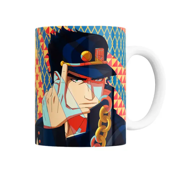Taza de Cerámica JoJo Bizarre Adventure Jotaro Kujo