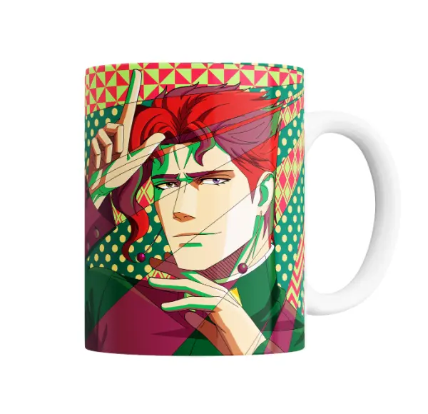 Taza de Cerámica JoJo Bizarre Kakyoin Pose Pop Art
