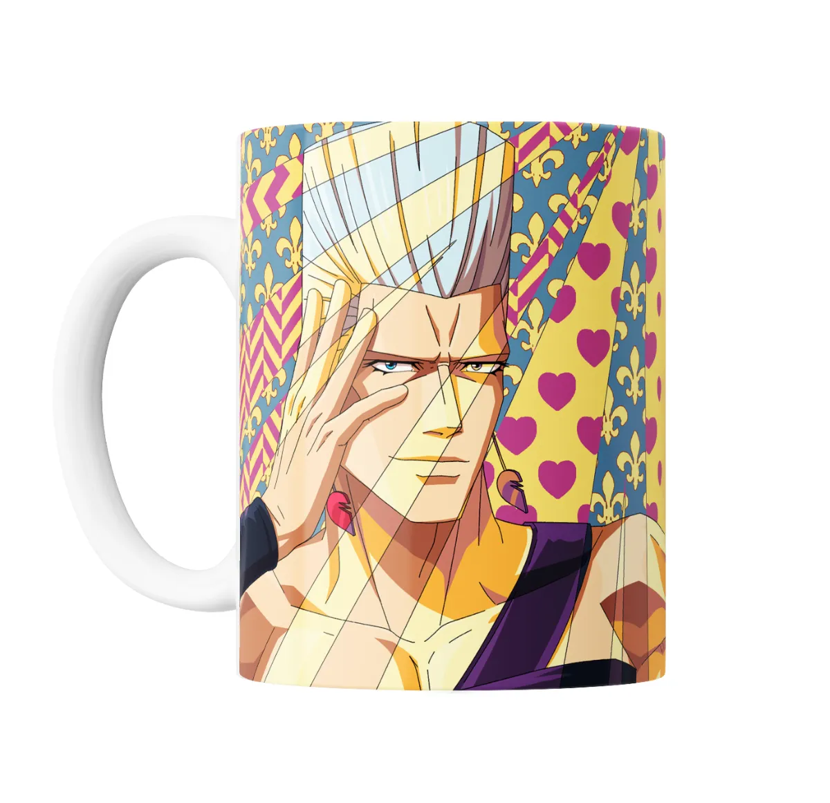 Taza de Cerámica JoJo Bizarre Polnareff - vista 2