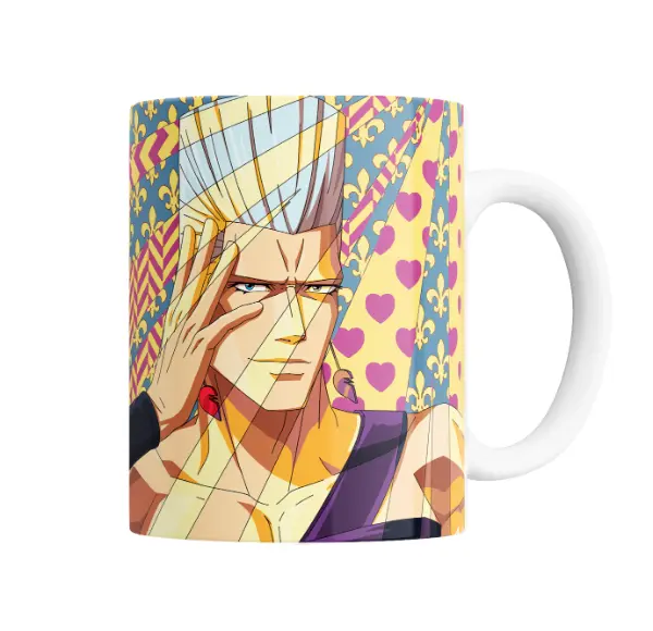 Taza de Cerámica JoJo Bizarre Polnareff