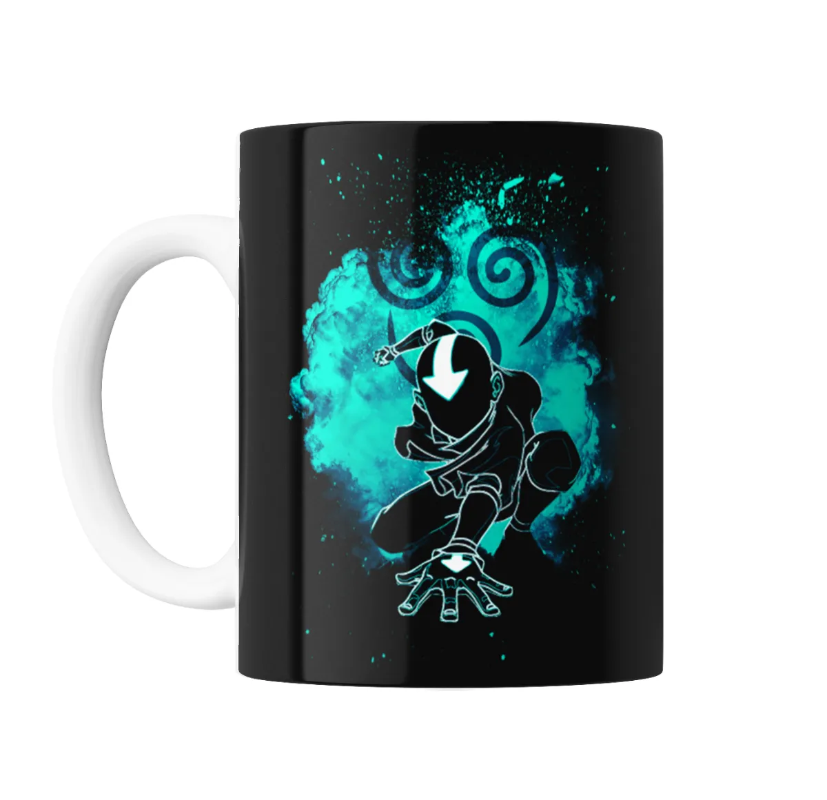 Taza de Cerámica Avatar Aang Símbolo del Aire - vista 2