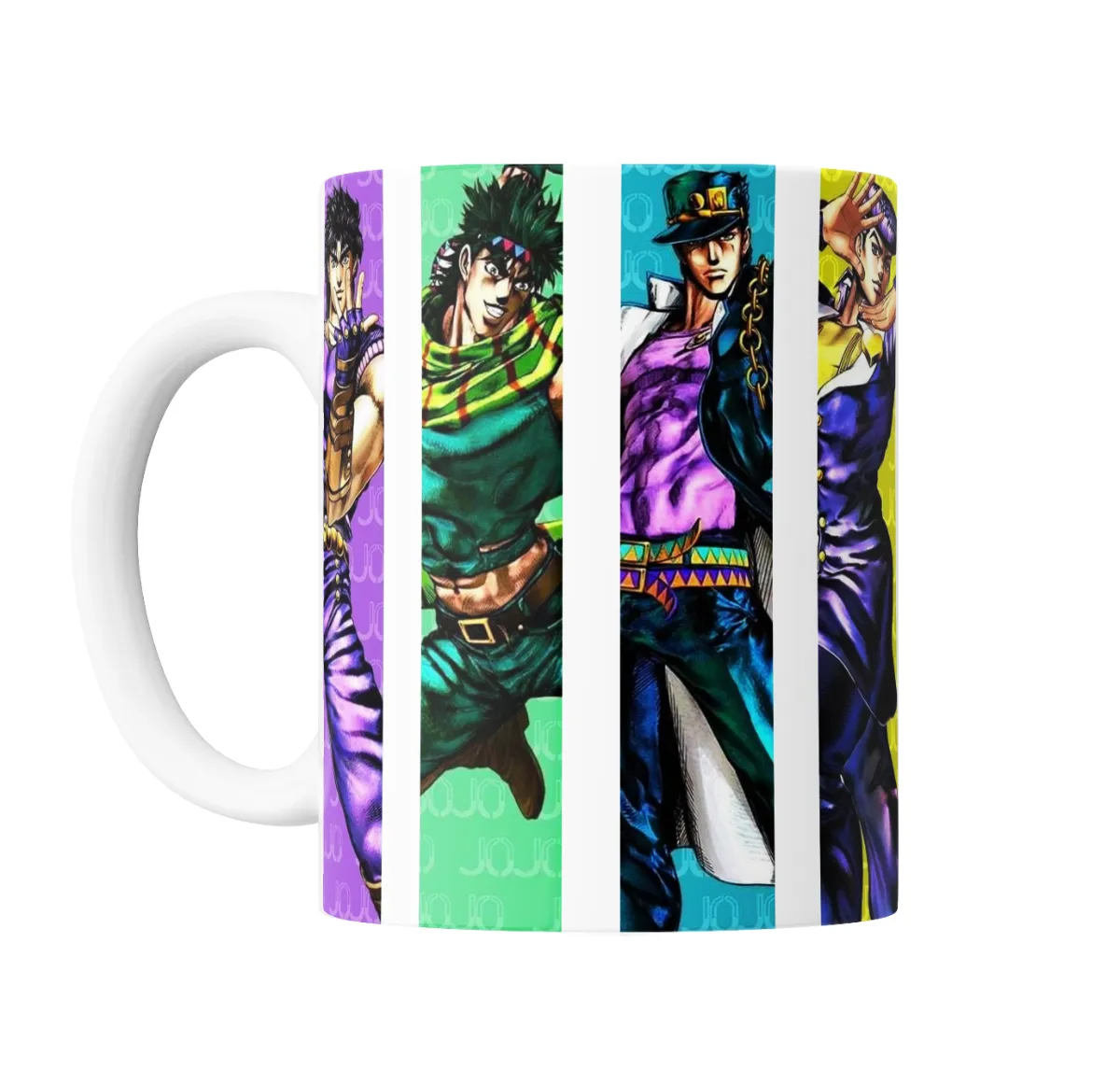 Taza de Cerámica JoJo Bizarre Jolyne y Johnny Joestar - vista 2