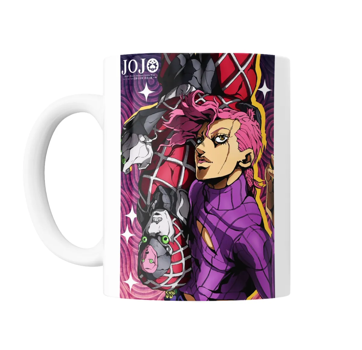 Taza de Cerámica JoJo Bizarre Adventure Diavolo y King Crimson - vista 2