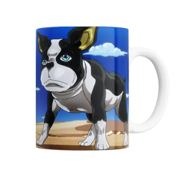 Taza de Cerámica JoJo Bizarre Adventure Iggy el Perro