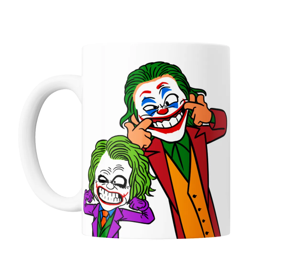 Taza de Cerámica Joker Doble Risa - vista 2