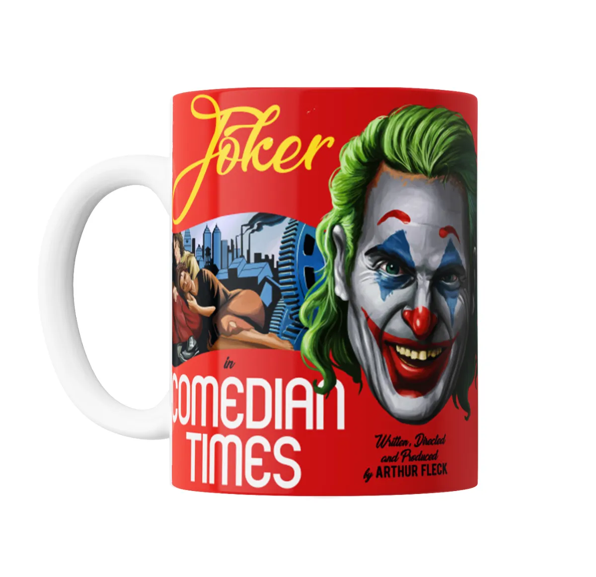 Taza de Cerámica Joker Arthur Fleck Comedian Times - vista 2