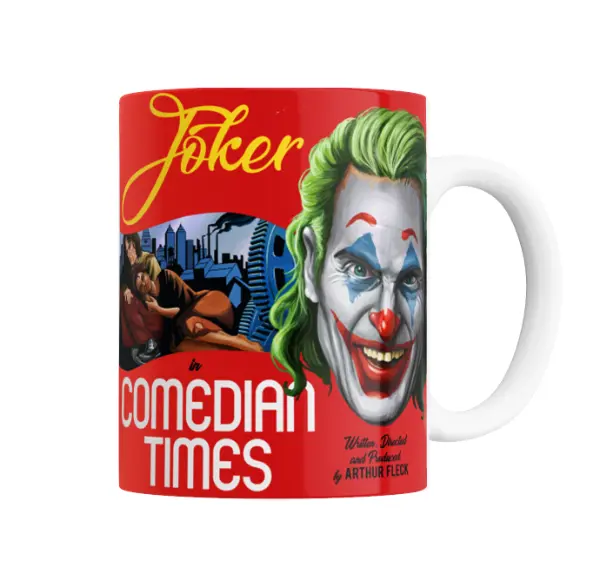 Taza de Cerámica Joker Arthur Fleck Comedian Times