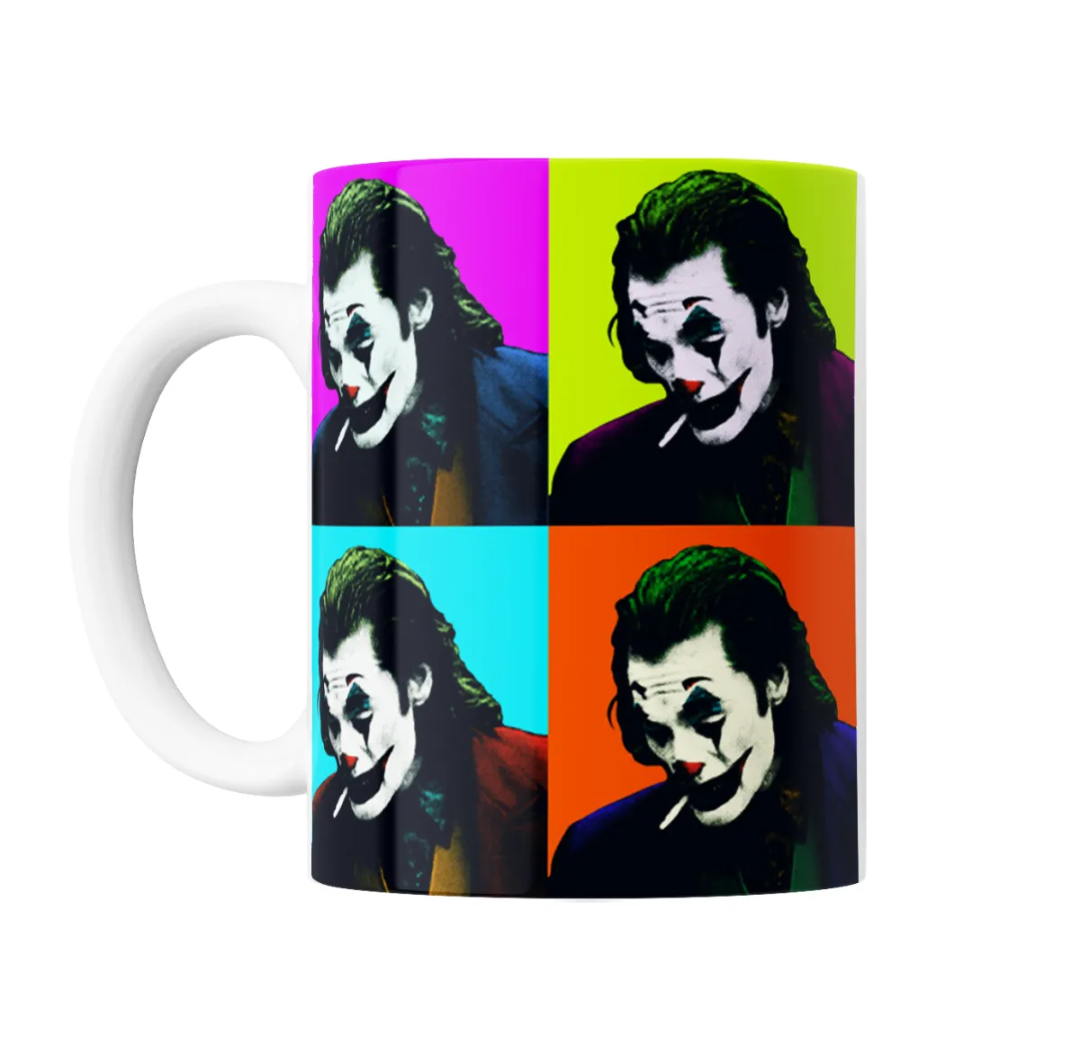 Taza de Cerámica Joker Pop Art Cigarrillo - vista 2