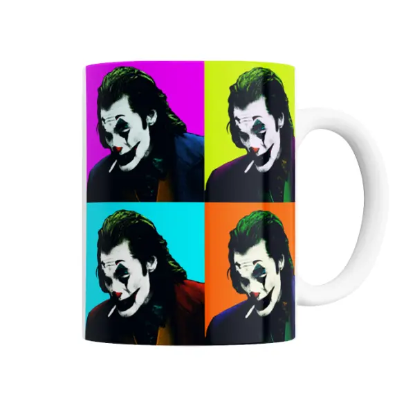 Taza de Cerámica Joker Pop Art Cigarrillo