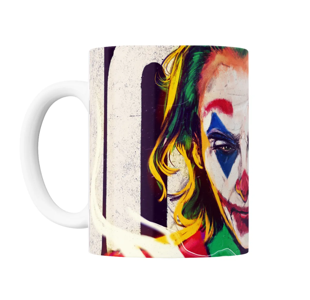 Taza de Cerámica Joker Arte Pop Colores - vista 2