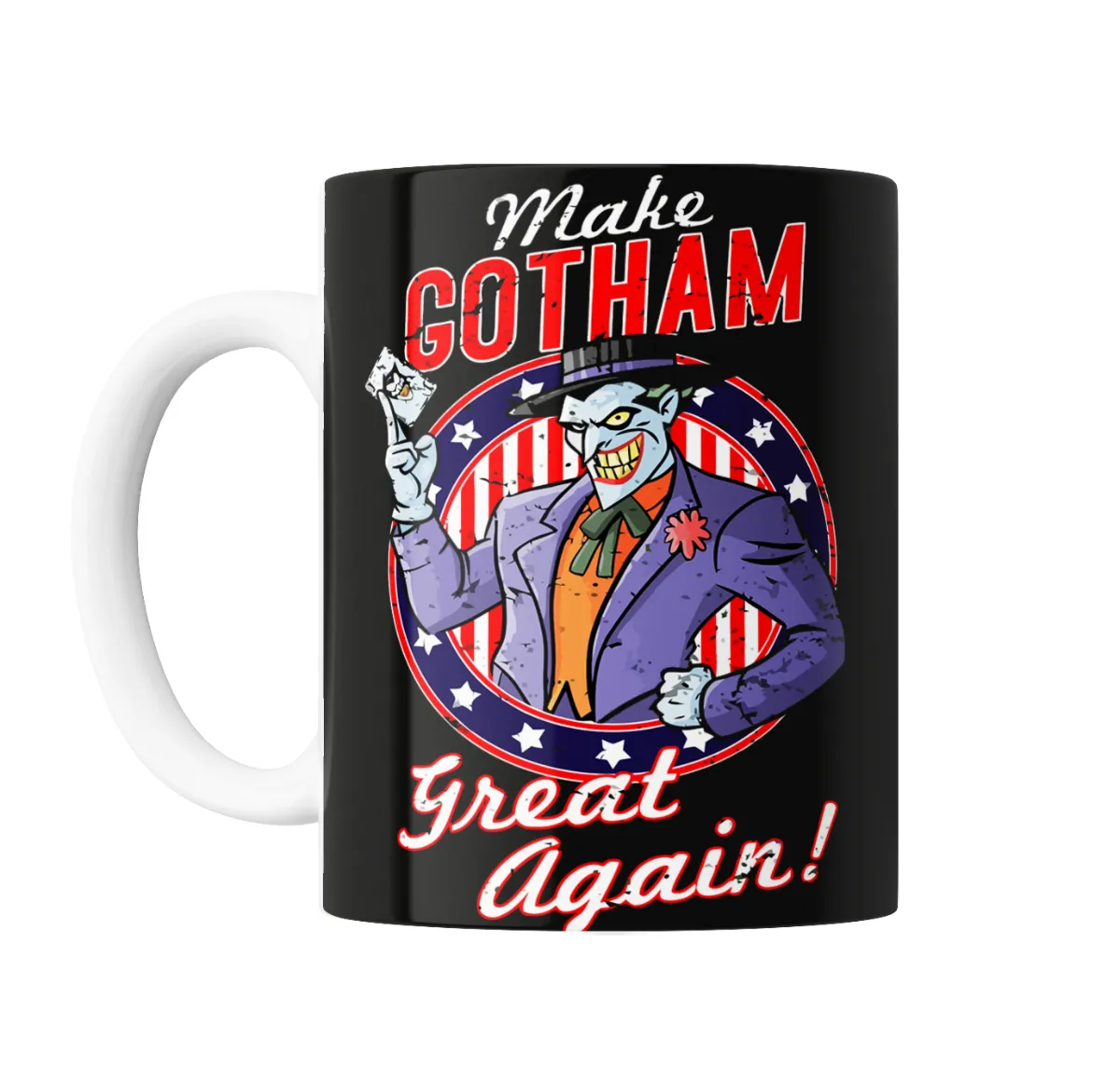 Taza de Cerámica Joker Make Gotham Great Again - vista 2