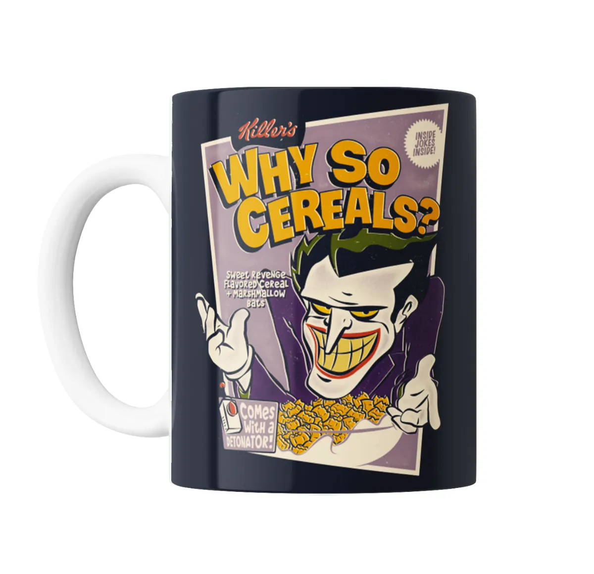Taza de Cerámica Joker Why So Cereals - vista 2