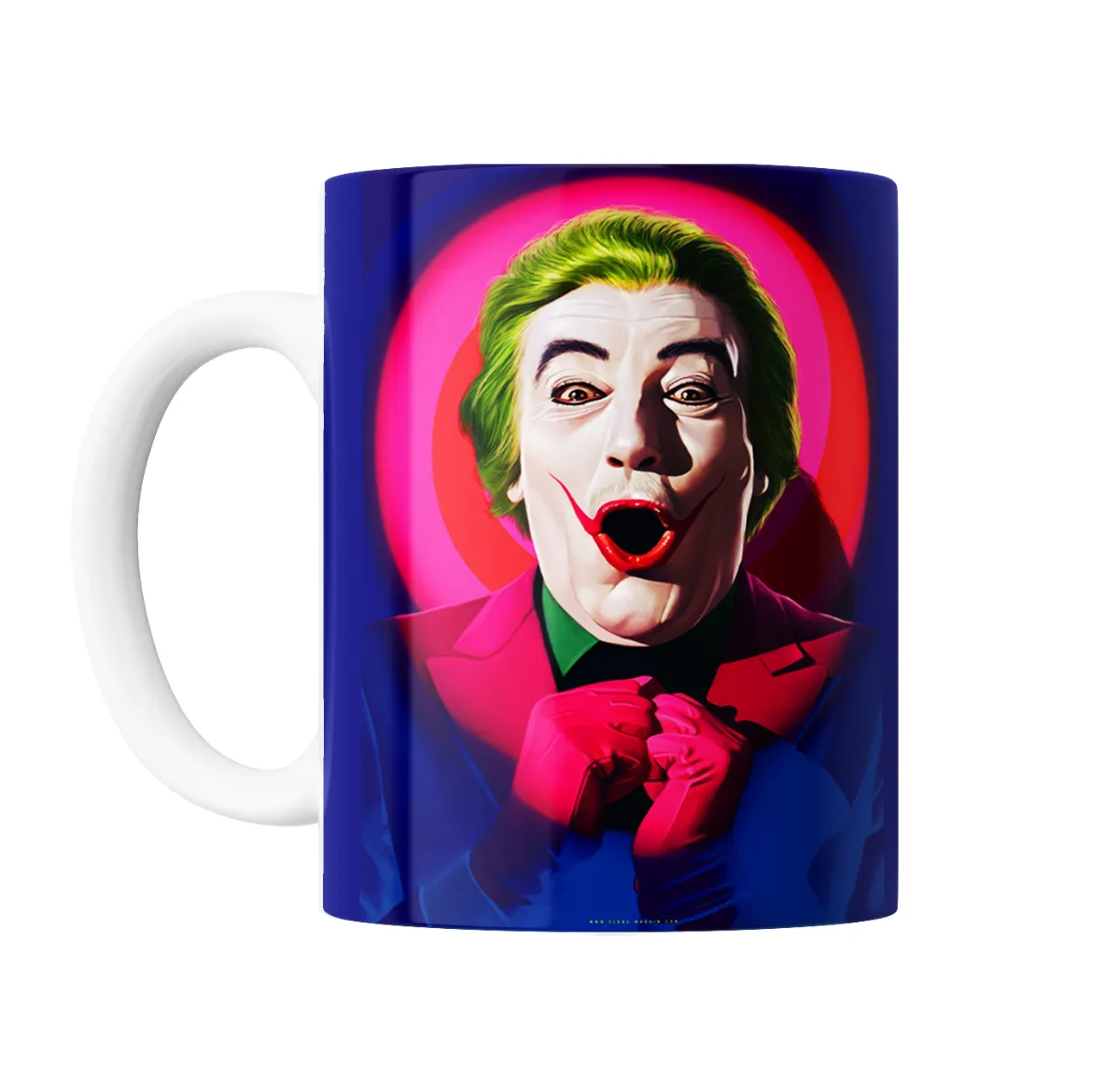 Taza de Cerámica Joker Batman 1966 Risa - vista 2