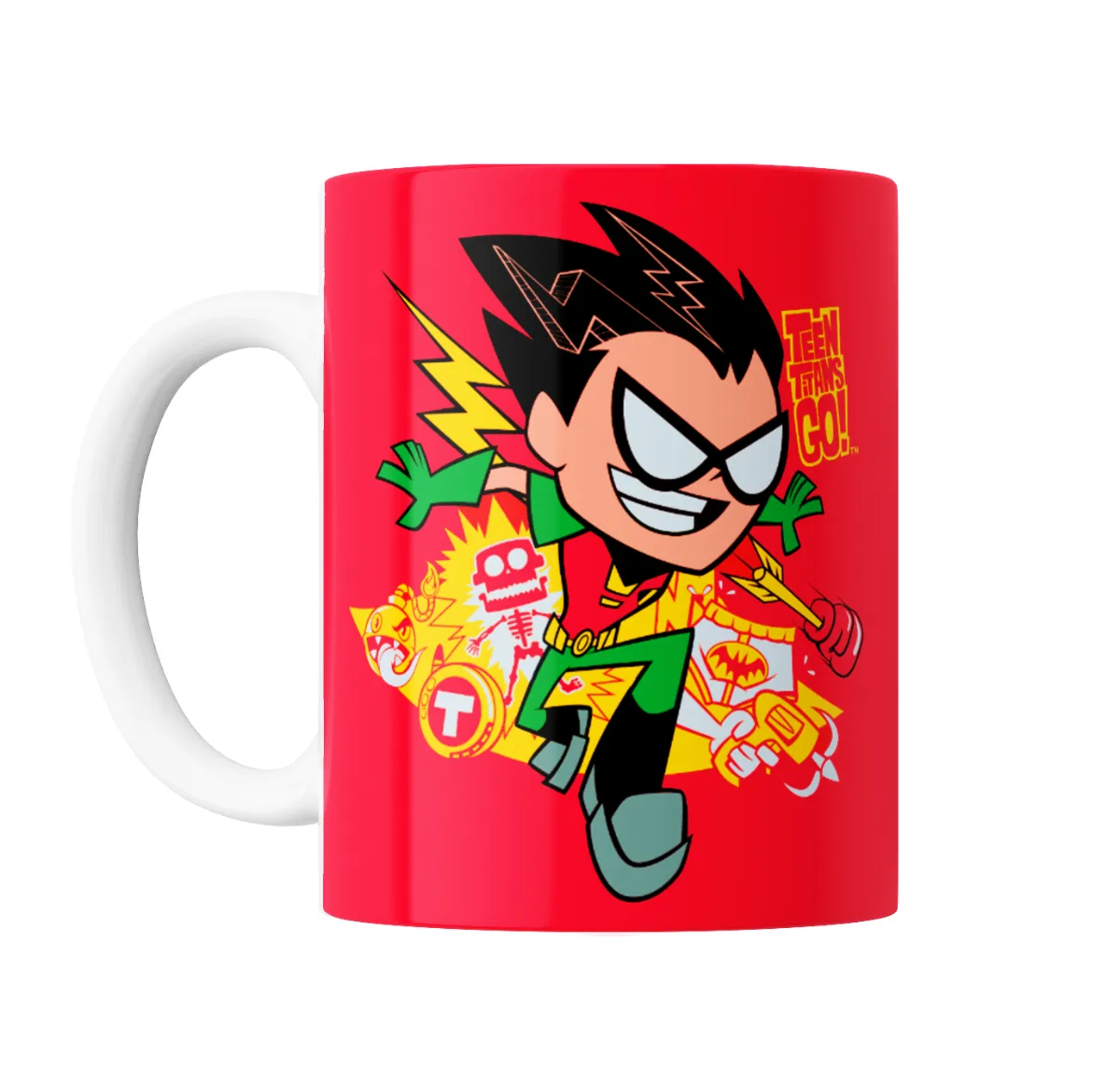 Taza de Cerámica Jovenes Titanes Robin Go - vista 2