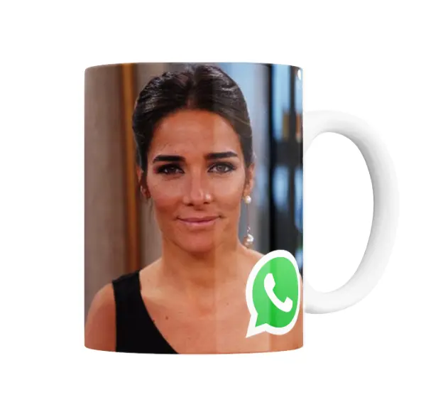 Taza de Cerámica Juana Viale WhatsApp