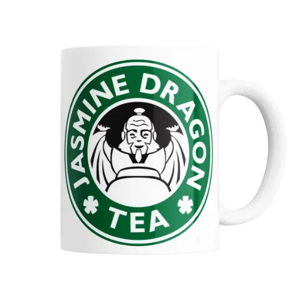 Taza de Cerámica Avatar Jasmine Dragon Tea Tío Iroh