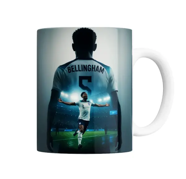 Taza de Cerámica Jude Bellingham Selección Inglaterra