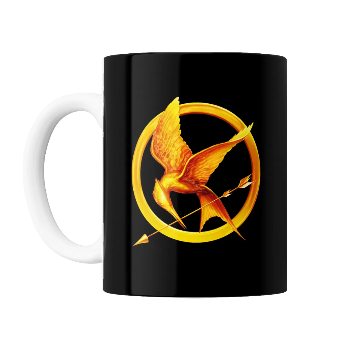 Taza de Cerámica Juegos del Hambre Sinsajo Dorado - vista 2