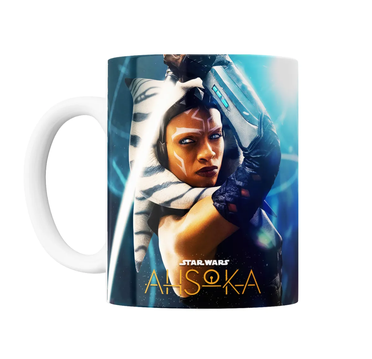 Taza de Cerámica Star Wars Ahsoka Tano Sable de Luz - vista 2