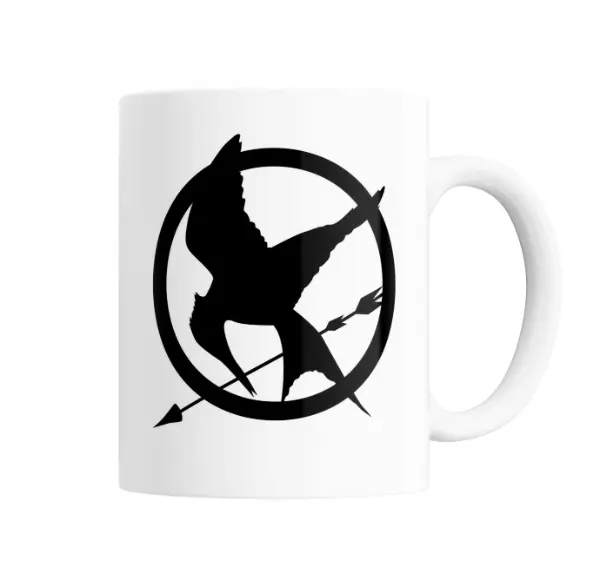 Taza de Cerámica Juegos del Hambre Sinsajo