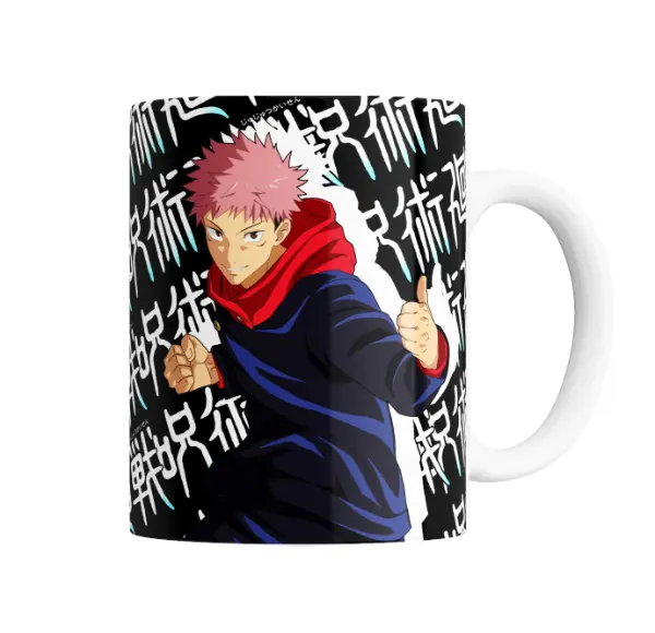 Taza de Cerámica Jujutsu Kaisen Yuji Itadori Jujutsu