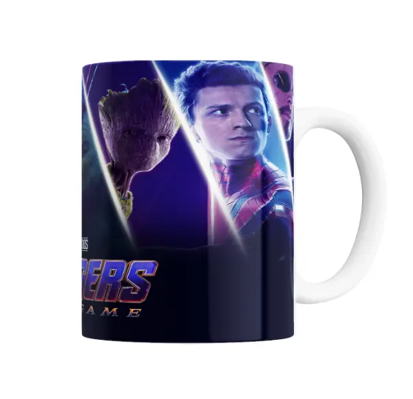 Taza de Cerámica Avengers Endgame Scarlet Witch Hulk Groot
