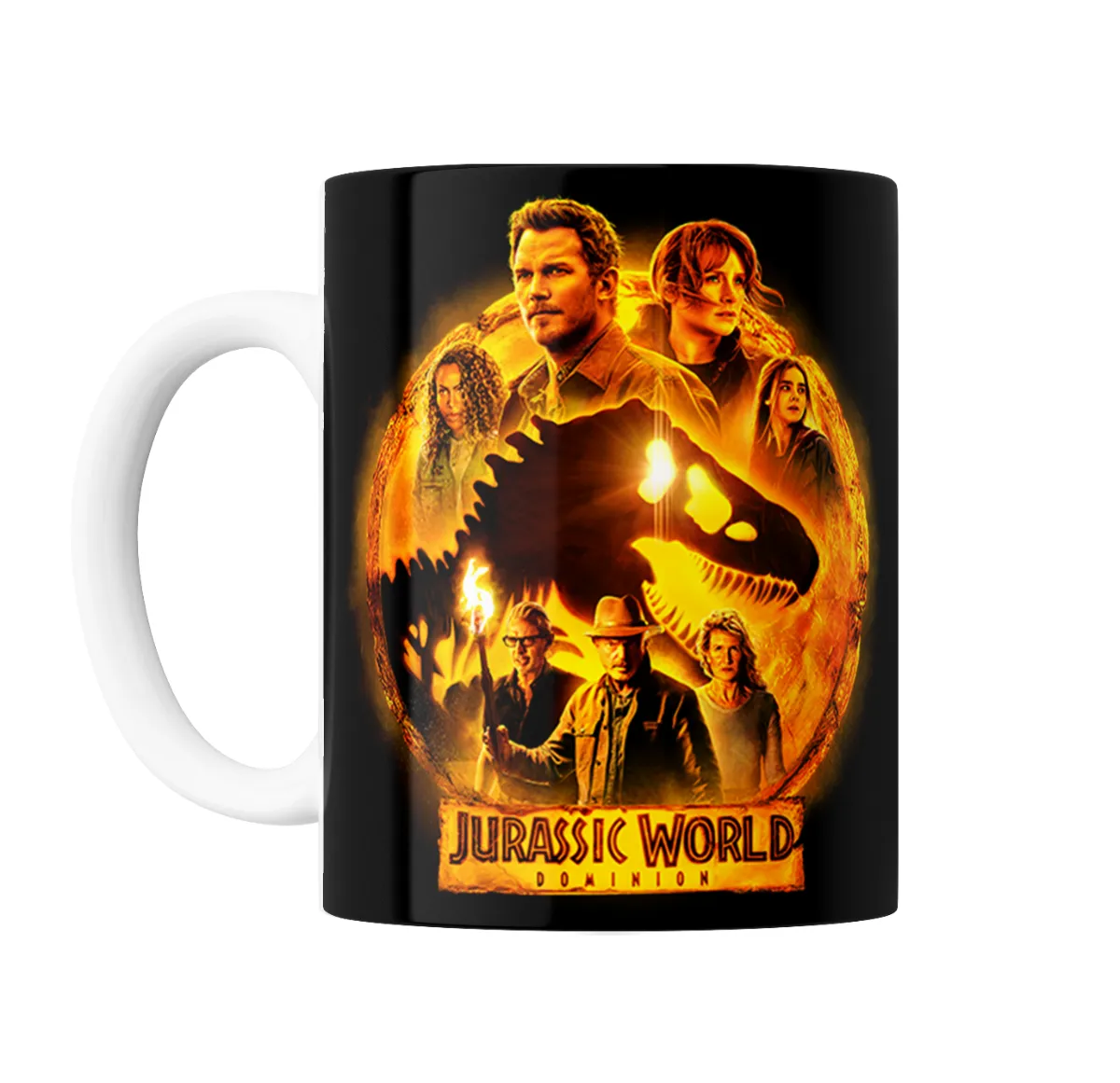 Taza de Cerámica Jurassic Park Dominion Póster - vista 2